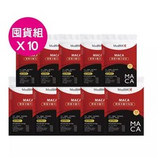 MedBIO 美百優 黑瑪卡 B群 酵母鋅 海馬萃取 男性保健, 1個, 30入X10包