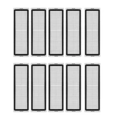 Xiaomi 로봇 진공 S10 + / S10 Plus B105 예비 부품 액세서리 메인 사이드 브러시 Hepa 필터 천과 호환 가, 06 Filter 10PCS