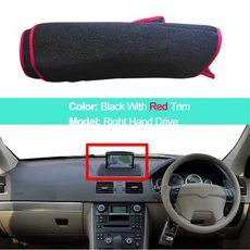 자동차 내부 대시 보드 커버 매트 카펫 쿠션 차양 케이프 XC90 2002 - 2 레이어, 11 녹색