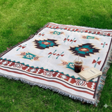 드림이지 러그겸용 피크닉 패브릭 돗자리, 에스닉