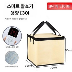 누룩 가정용 쌀 발효기 숙성기 반죽 제빵 베이킹 막걸리, 베이지 2세대 발효기 [9단계 조절] 30L, 기본 색상