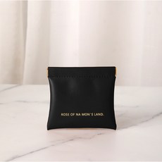 ROSE OF NA MON'S LAND 迷你收納包，自動閉合彈片設計，適用於口紅、耳機線與零錢整理