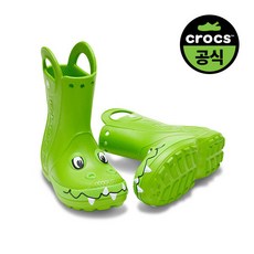 크록스 공식 키즈 HANDLE IT DUKE RAIN BOOT K CRG (25SKBT211651)