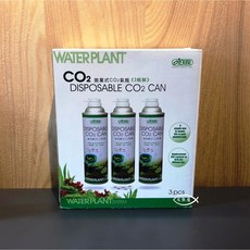 ISTA 伊士達【拋棄式CO2瓶 550CC (3罐裝)】I-517，水族箱CO2補充，促進水草生長，方便安全, 1個