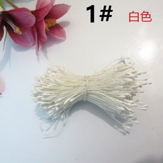 花蕊 各式扭扭棒材料 DIY, 1個, 4.花蕊 約100-150根 啞光白色