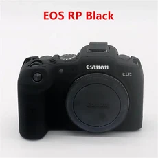 캐논 EOS R10 R6 R7 R8 RP 보호 고무 커버 용 부드러운 실리콘 갑옷 카메라 바디 케이스, 1개, 22 EOS RP Black