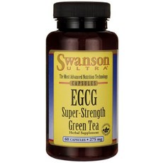 SWANSON 斯旺森 Ultra EGCG綠茶兒茶素補充膠囊 275mg, 1個, 60 件