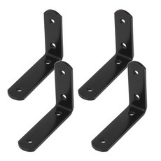 貨架固定支撐架, 黑色 - 中號（4 件）