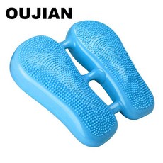 말랑이 에어 스텝퍼 지압 계단 걷기 무소음 운동 스탭퍼 유산소 천국의 워킹머신, 파란색