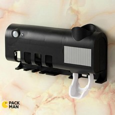 PM 무선 칫솔살균기 블랙 USB칫솔살균기