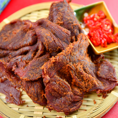 快車肉乾 B7 天下第一辣牛肉乾 超值分享包 180g 大辣口感, 1個