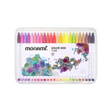 모나미 프러스펜 3000 48종 세트, 혼합색상, 1개