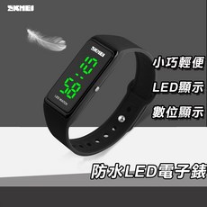 SKMEI LED電子錶 數字顯示運動腕錶 防水設計