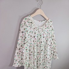 봄 얇은 7부 면스판 도토리와 다람쥐 원피스 잠옷 55 66 77 88 임부 수유