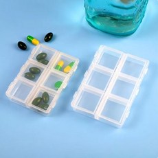 6칸 알약케이스 알약소분통, 1개