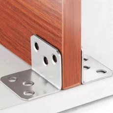 스테인리스 코너브라켓 L형 앵글 가구 선반 고정 나사 직각플레이트 수리용, 1개, 단일상품1
