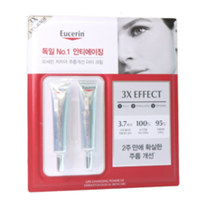 [BEST 눈가주름] eucerin 유세린 아이크림 하이알루론[3x] 팔자주름 잔주름 유세린아이크림 유세린하아알루론, 15g, 2개