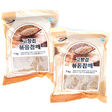 고향집 볶음참깨- 볶은참깨, 2개, 1kg