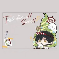 深空系列 新款戀與深空 fc聯動祁煜黎深秦徹沈星回精致高顏值桌透卡送朋友, 1個, 黎深