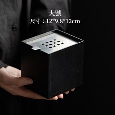 N.SPACE 水月壺承 茶葉茶渣廢水桶 功夫茶具配件 茶盤茶道茶臺垃圾茶桶 茶水分離排水桶 儲水防臭 茶葉過濾桶, 1個