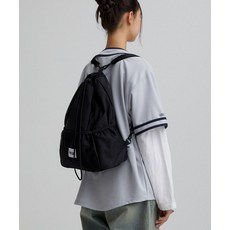 [마크니] DRAWSTRING MESH 백팩 BLACK