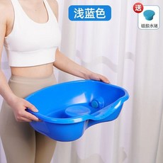 躺式洗頭盆 孕婦老人兒童 加厚 帶水堵, 1個, 普通A款  帶水堵  -深12CM加厚