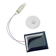 놀이과학 전동교구 태양전지판 모터세트 실험세트 학교기관 과학놀이세트 태양광전지, 4개