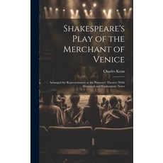 (영문도서) Shakespeare's Play of the Merchant of Venice: Arranged for Representation at the Princess's T... Hardcover, Legare Street Press, English, 9781020747649