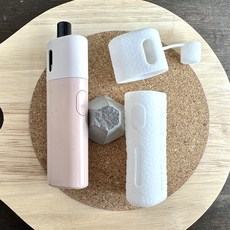 레더크레프트 아보카도베이비 전용 실리콘케이스 위생캡덮개 포함, 1개, 풀화이트