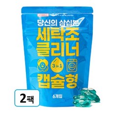 당신의 삼십분 캡슐 세탁조 클리너 6P, 2개