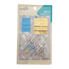 클래시굿 바늘 세트 5567-F 바느질 수예 옷 수선 퀼팅 손바늘 카펫 가죽 커브, 1개