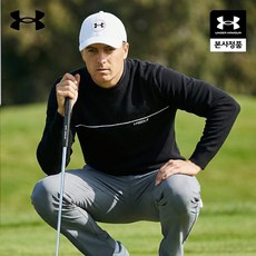 [정상가 219 000원] 남성 UA골프 플레이 모달 인타샤 라운드 스웨터_U4FMSW00