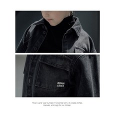 로아앤제인 (10%SALE)이글 데님 셔츠 990189