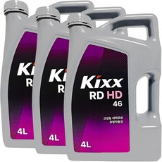 GS 킥스 Kixx RD HD 46 란도 4L, 3개, Kixx RD HD 46 4L