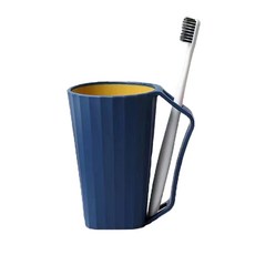 牙刷杯 口腔護理產品, 藍色, 1個