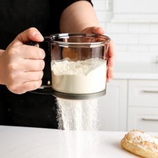 손쉽게 누르는 제과제빵용 반자동 밀가루 체망, 1개