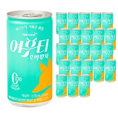 티트리트 여우티 호박팥차 캔, 24개, 175ml