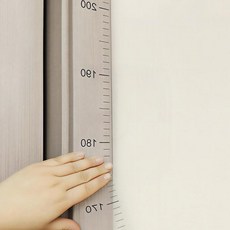 키재기 스티커 어린이 벽 부착 성장 측정 눈금 방 인테리어 생일, 상세페이지 참조
