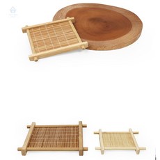 다소니디자인 대나무 티코스터, 우드 소