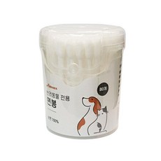 반려동물 귀 눈 치아 관리 애견면봉 80개 3개 비숑 귀청소 푸들 펫