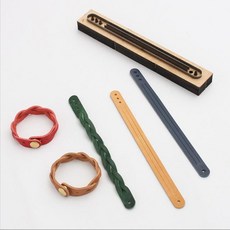 手鏈刀模 皮革裁皮模闆 DIY皮藝刀模 日本刀材質 木板刀模 手工皮具模具, 1個, 手鏈刀模 c53