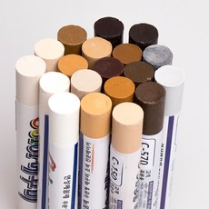 우드 필러 메꾸미 목재 가구 원목 마루 바닥 흠집 메꿈제 스틱 퍼티 23가지색상 중, C-100, 1개