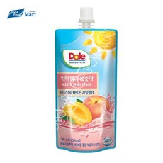 돌 워터젤리 복숭아, 130ml, 10개
