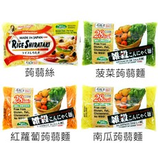 石橋屋 蒟蒻麵系列, 1個, 紅蘿蔔蒟蒻麵賞味2027/2/12