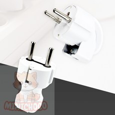 미니초코 전원플러그 국산 접지 플러그 기억자 일자, ㅡ접지