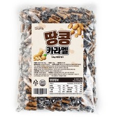 하양댁 옛날 땅콩카라멜 대용량 땅카, 1세트, 1.8kg