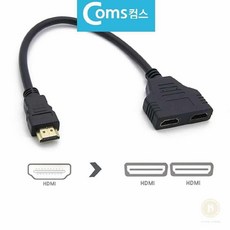 스토어-정유 선택분배기 2 대 1 Y 자형 롱타입선택기 모니터설치, 본상품