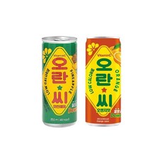 오란씨파인 250ml x30캔+오란씨오렌지 250ml x30캔, 1세트