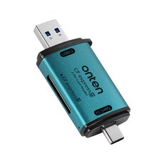 ONTEN CFexpress Type A 讀卡機 USB3.2 Gen 2 10Gbps 高速傳輸 OTN-CR632, 綠, 1個, OTN-CR632/保固90天