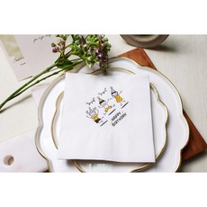 더 냅킨 생일 인쇄냅킨 칵테일냅킨, 1박스, 3000개입, 생일 아이들